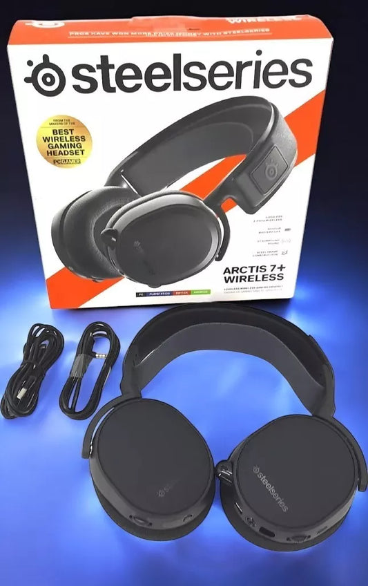 SteelSeries Arctis 7+ Wireless Gaming-Headset Verlustfreie 2,4 GHz-Verbindung